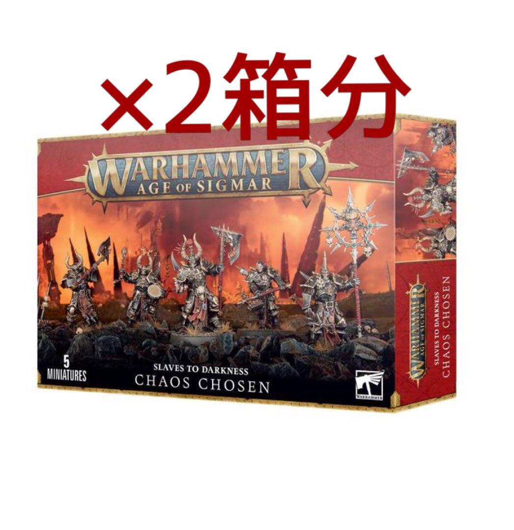 2箱分 Warhammer AOS Chaos Chosen Chaos Chosen