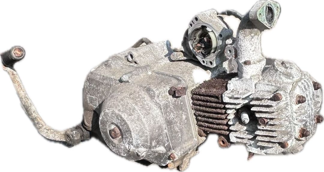 ホンダ c70 エンジン セル付き3速 ホンダ c70 エンジン セル付き3速 - メルカリ