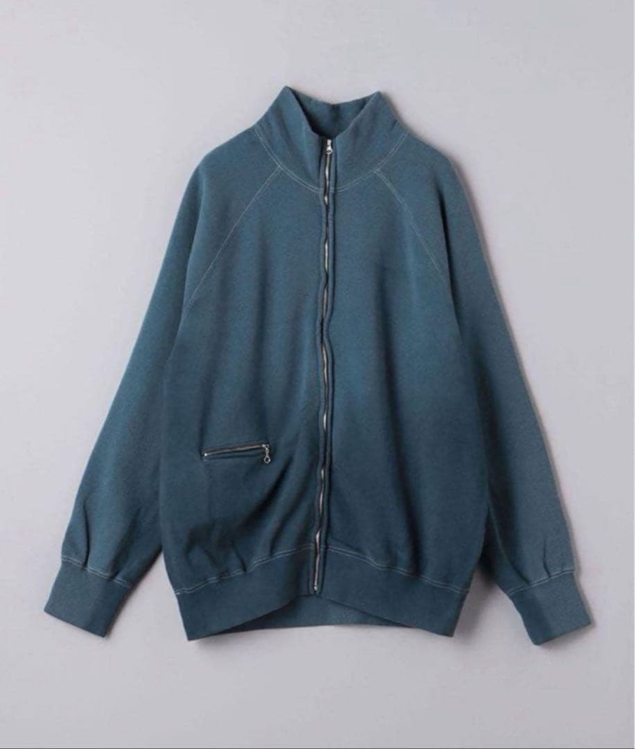 MAATEE&SONS VINTAGE ZIP SWEAT スウェット MAATEE＆SONS ヴィンテージ ジップ スウェット , Bottle – Navyblue
