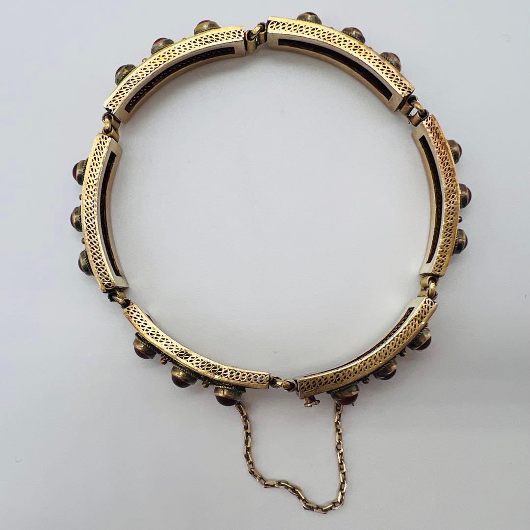 金属製リンクスタイルブレスレット