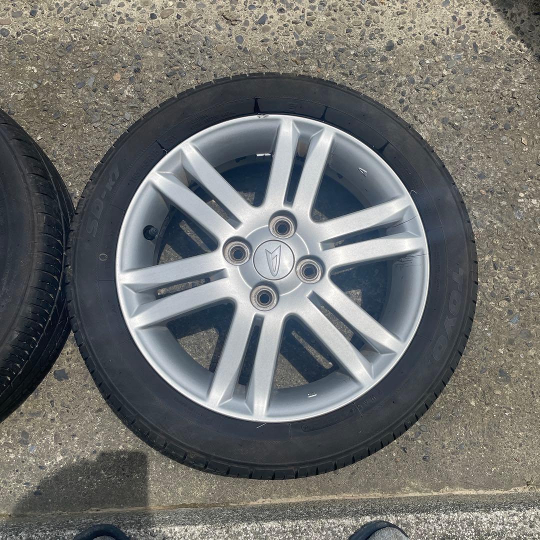 ダイハツタントタイヤ4本ダイハツ タントカスタム 純正 ホイール