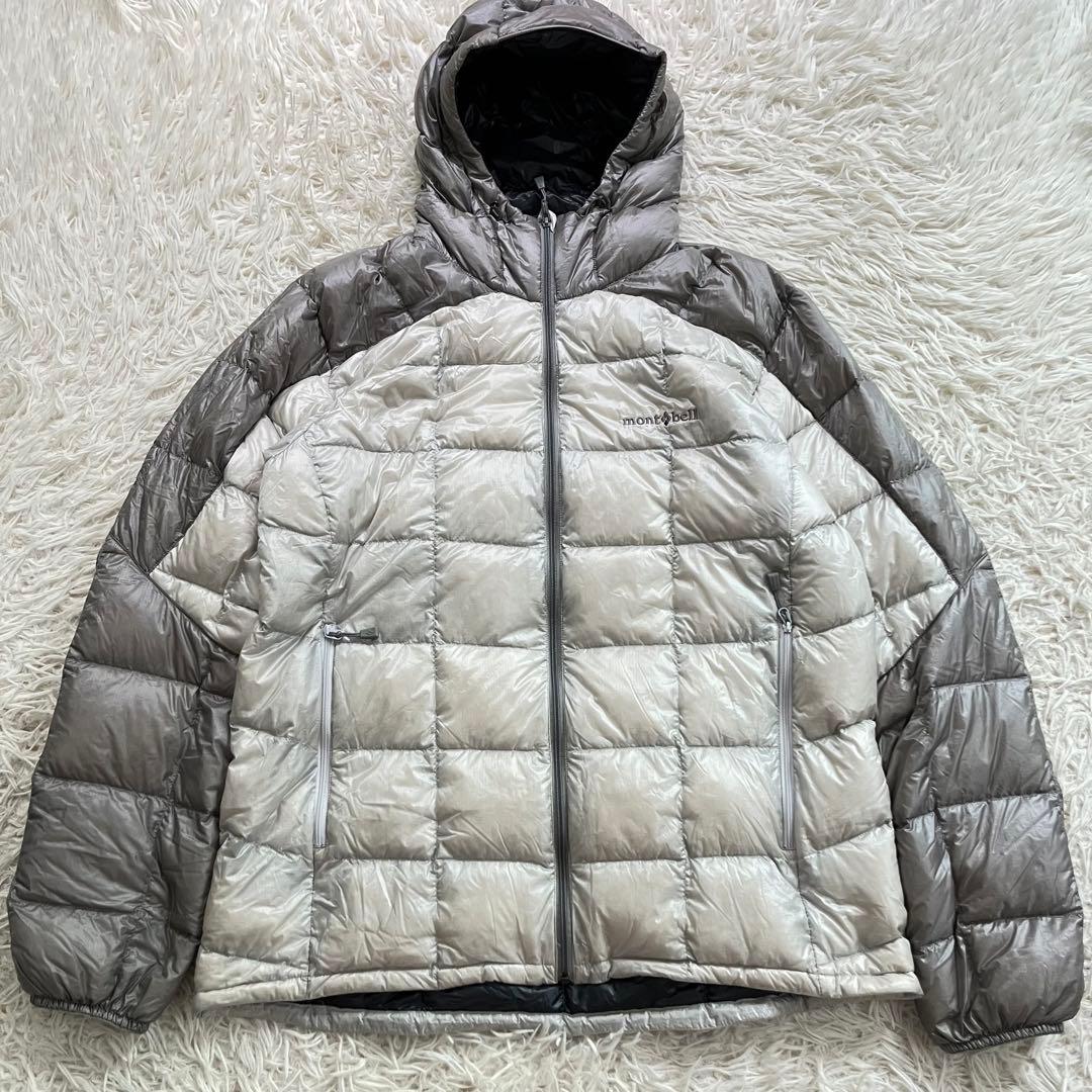 モンベル スペリオダウンパーカ 800FP EX ダウン グレー系 メンズ 登山