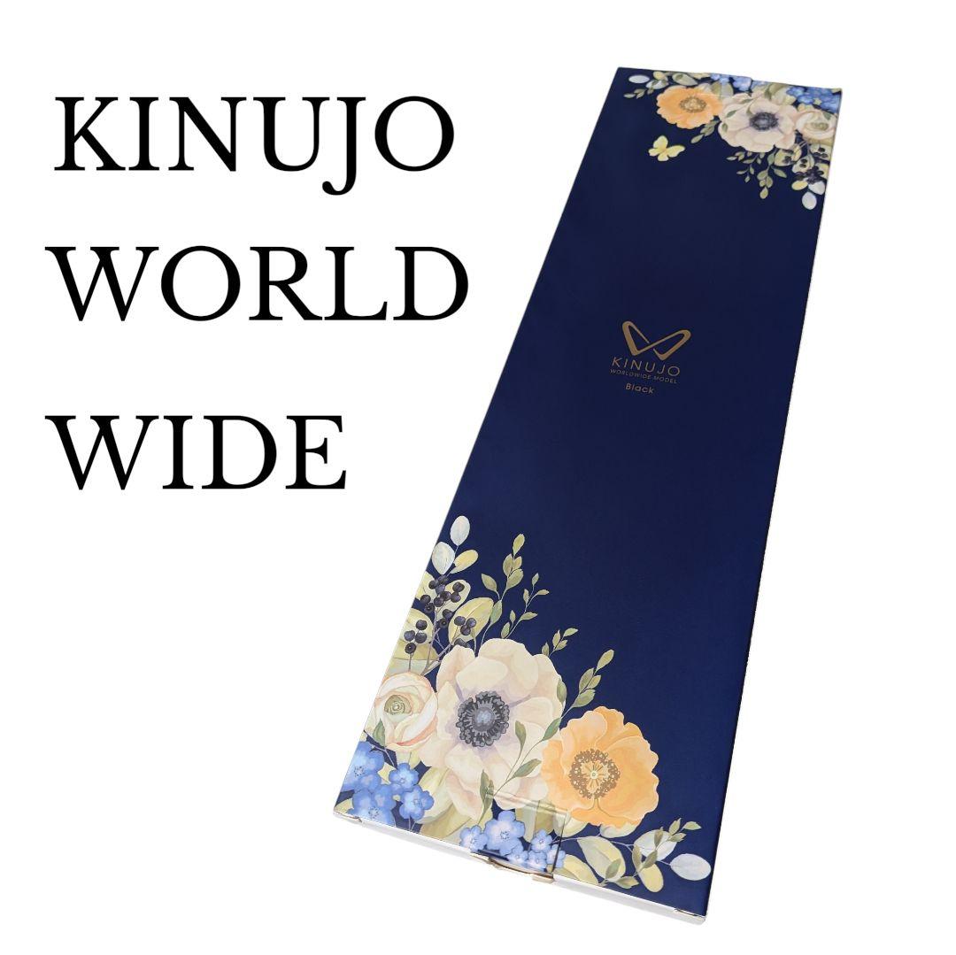 【美品】KINUJO ストレートヘアアイロン DS200-BK KINUJO W-worldwide model- ストレートヘアアイロン ブラック (DS200