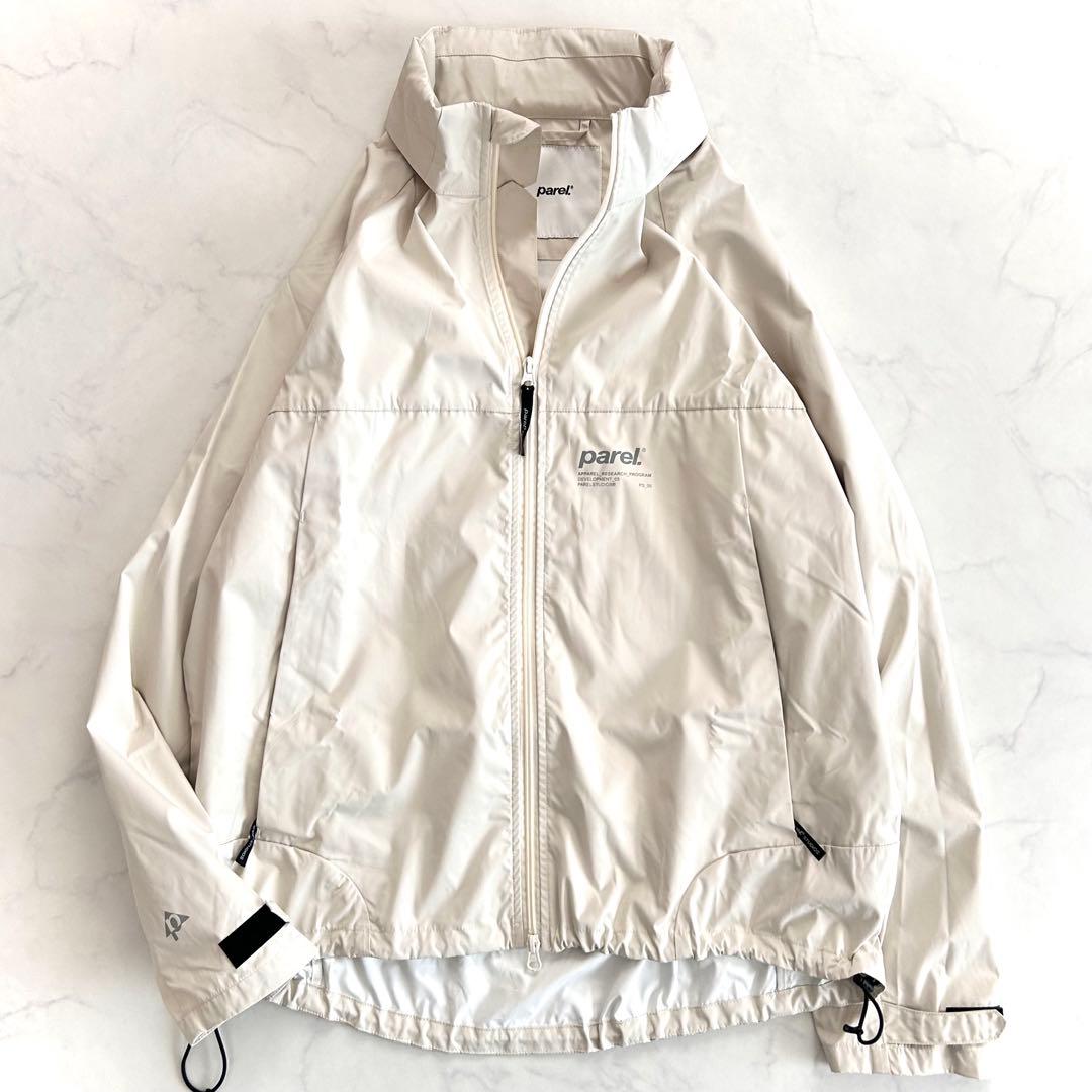 美品 parel studios マウンテンパーカー オフ白 ホワイト M 男女 美品 parel studios マウンテンパーカー オフ白 ホワイト M 男女