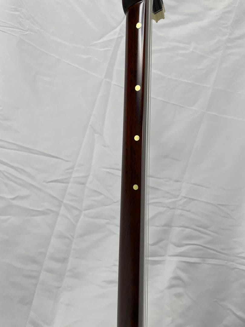 宮古木工芸 與儀栄功作 縞黒檀/カマゴン 棹/三線 - メルカリ