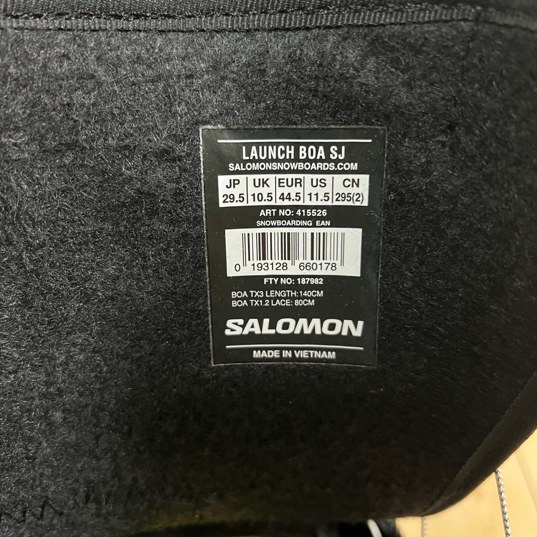 【美品_即日発送】SALOMON LAUNCH BOA SJ 29.5cm