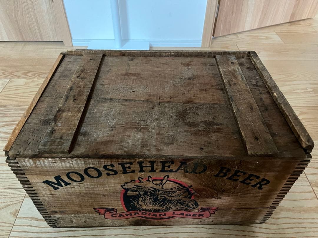 MOOSEHEAD BEER 木箱 アメリカンヴィンテージ