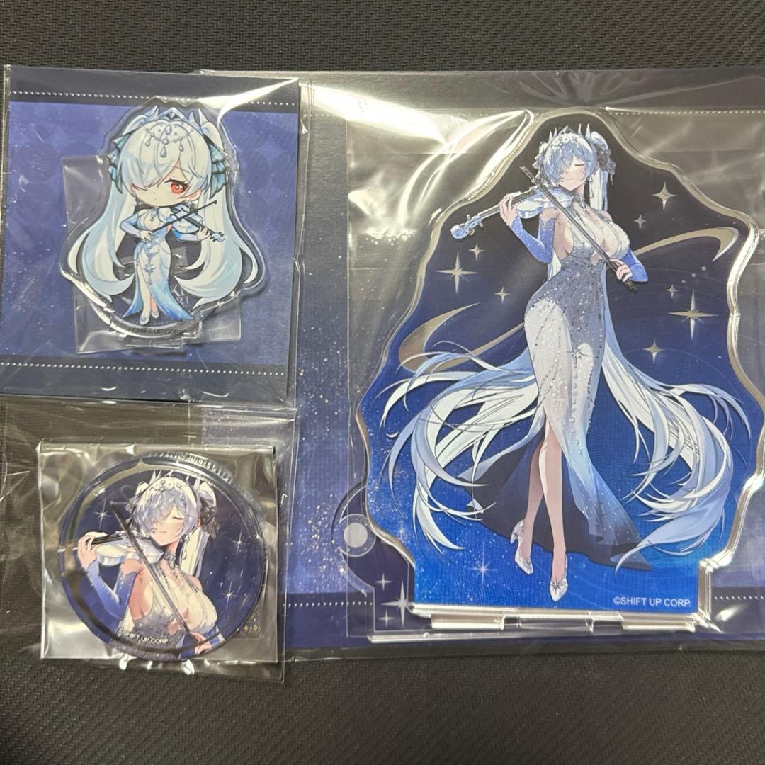 シンデレラ NIKKE メガニケ オケコン アクスタ、缶バッジ - メルカリ