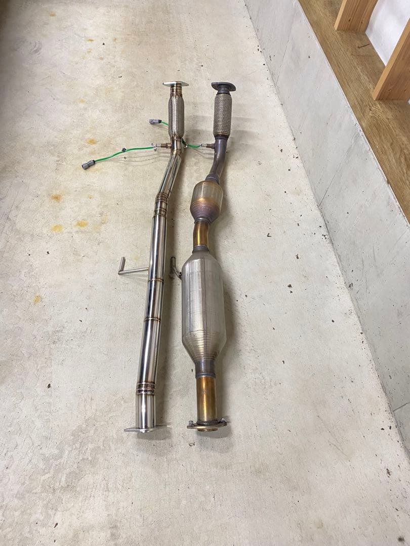 かずま様専用 AXVH70 カムリ ストレート マフラー フロントパイプ