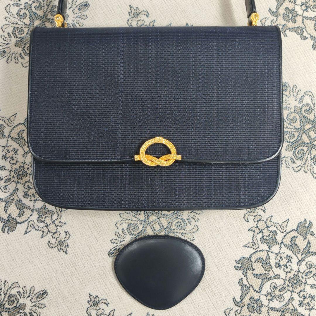 COMTESSE　コンテス　ワンハンドルバッグ　ホースヘアー×レザー　ネイビー 楽天市場】【緑屋質屋】コンテス ハンドバッグ ホースヘアー ネイビー