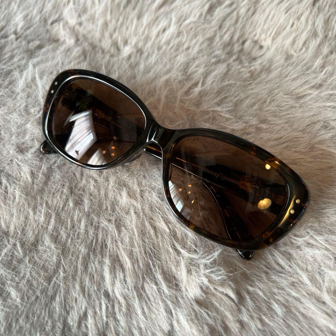 STUSSY NAOMI サングラス 00s ブラウン - メルカリ