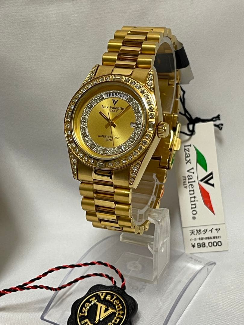 NS9様専用品 Izax Valentino アイザックバレンチノ 天然ダイヤ - メルカリ