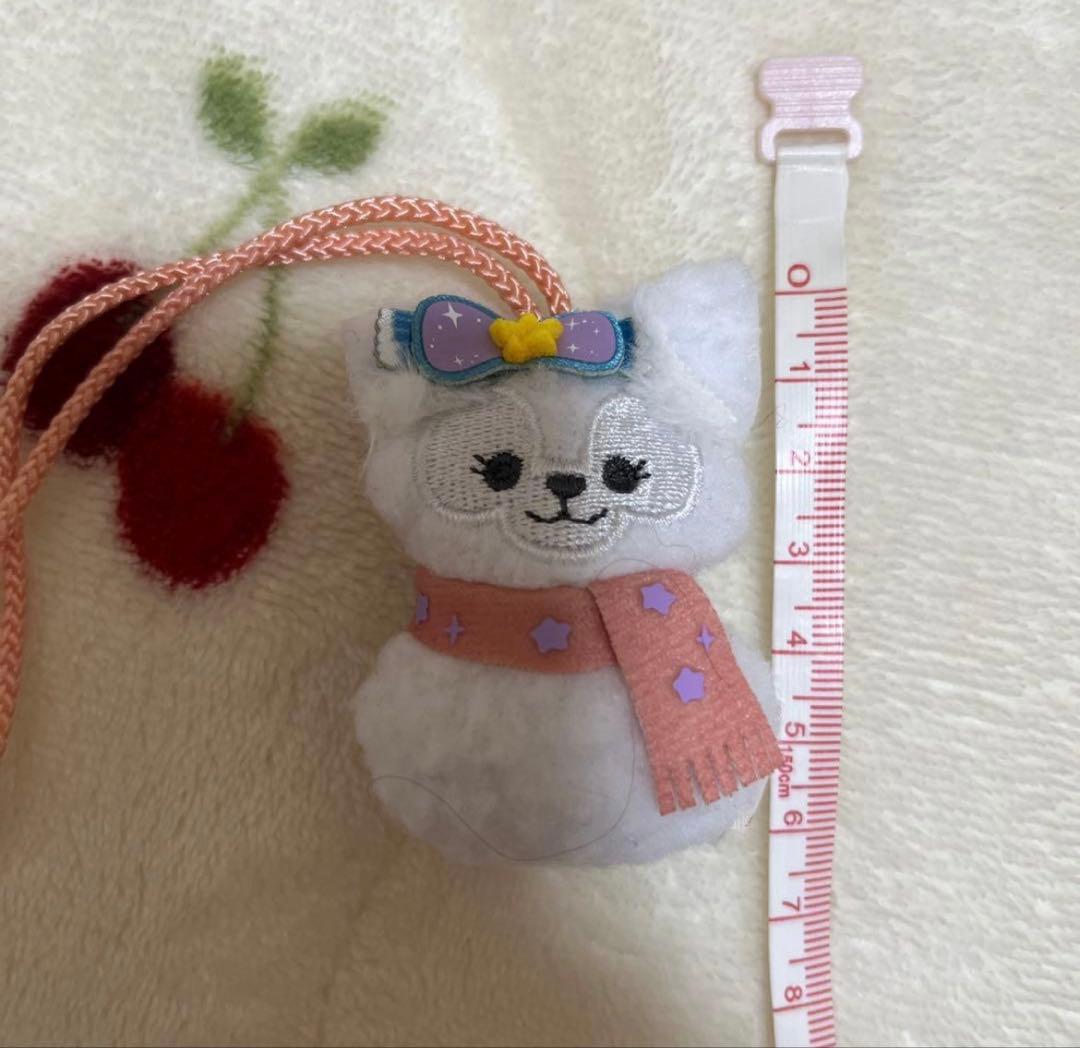 ダッフィー 雪だるまのぬいぐるみチャーム シークレットオブスノー