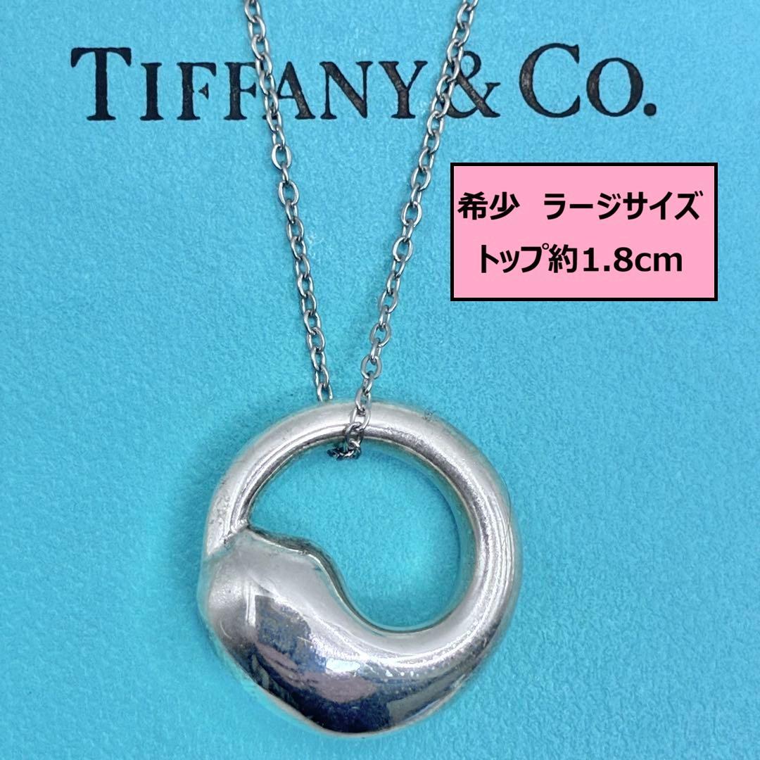 希少】ティファニー エターナルサークル ラージ ネックレス 社外