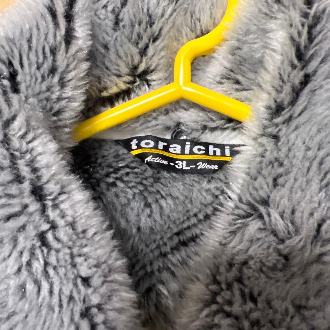 寅壱 TORAICHI ロングコート ドカジャン ホワイト 3L 刺繍入 - メルカリ