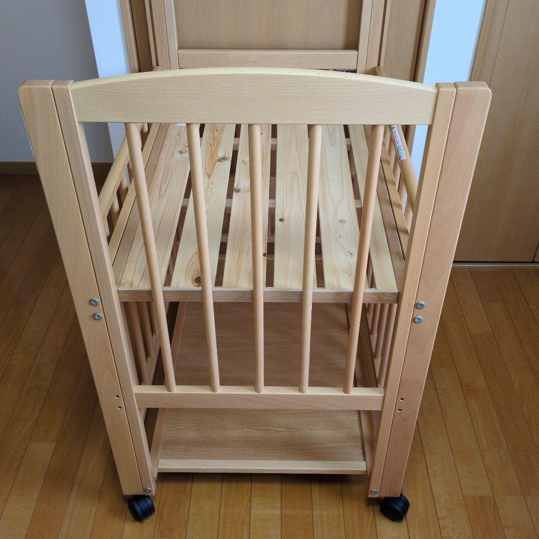 ベビーベッド サワベビー ハイタイプ トリプルスライド 国産 - メルカリ