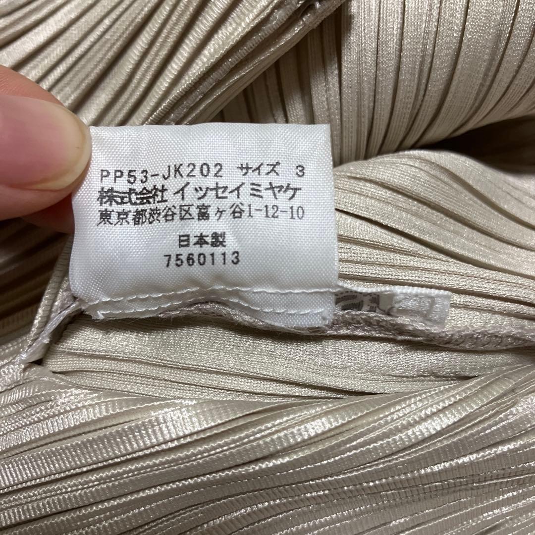 《美品》ISSEY MIYAKE カットソー 長袖 希少 クルーネック　サイズ3