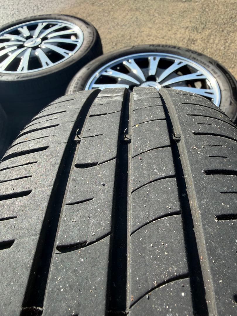 NBox 純正タイヤホイール4本セット NWGN N/ NOne等 ミネルバ