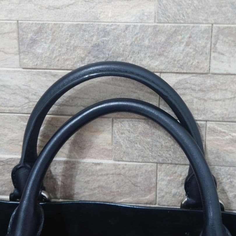 希少】マイケルコース ハラコ チェック レオパード ハンドバッグ