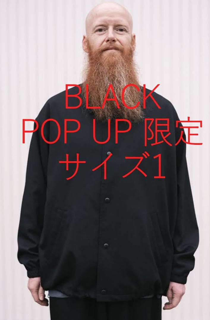 サイズ1 Wide Dad COACH JK POPUP 限定 ブラック - メルカリ