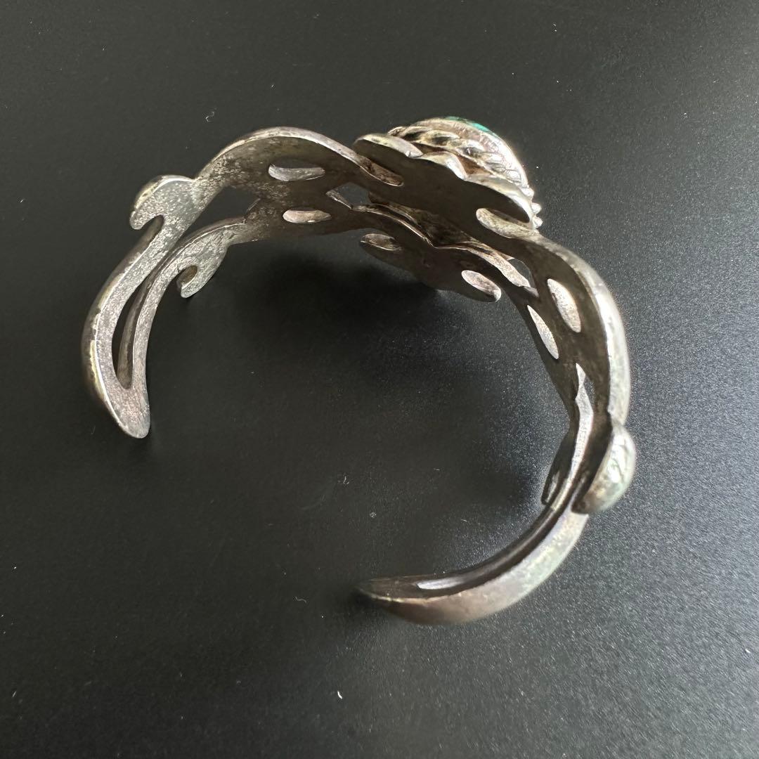 NAVAJO Robert Chee ローンマウンテンターコイズ バングルの通販はau