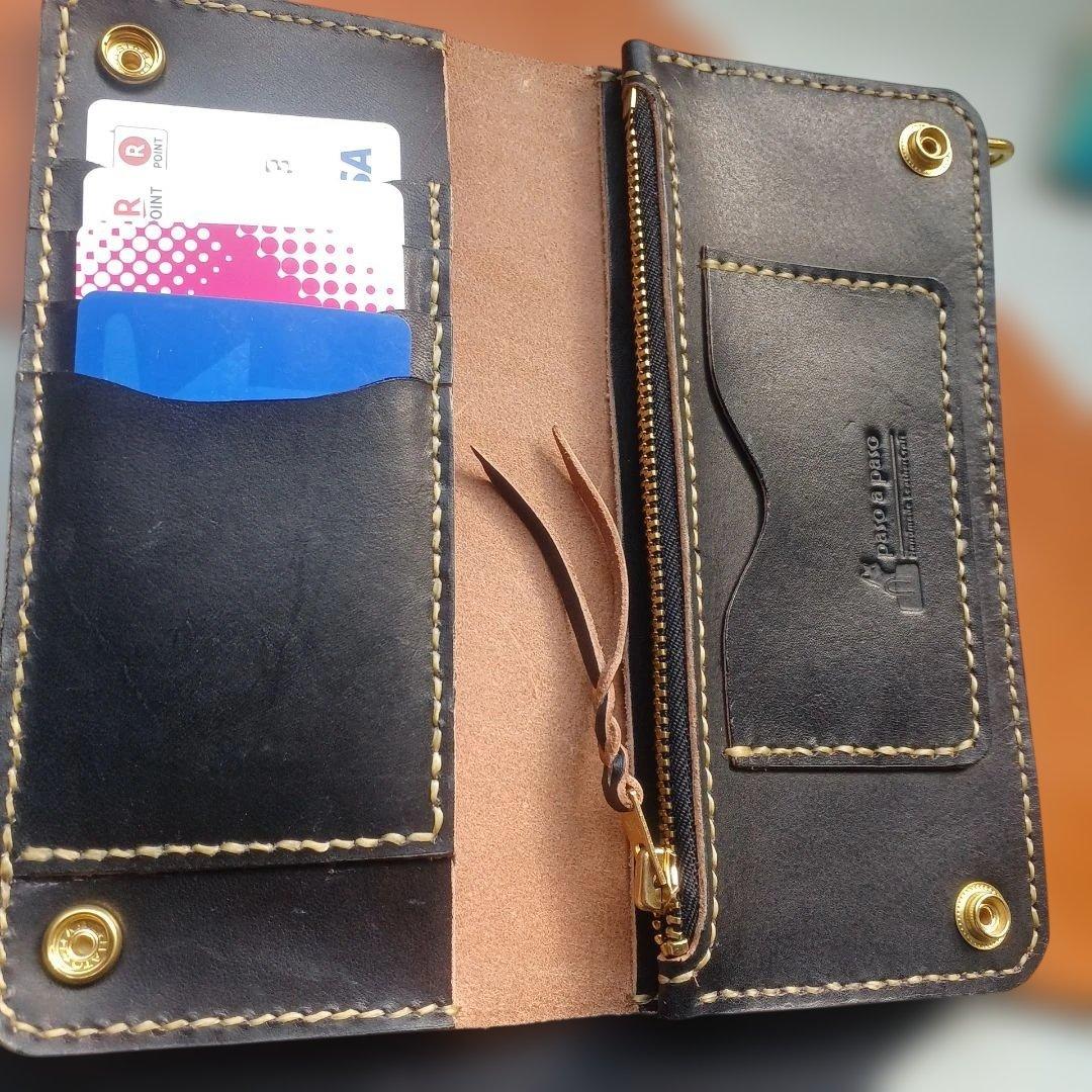 トラッカーウォレット ロング 茶芯 42TALON復刻 - メルカリ