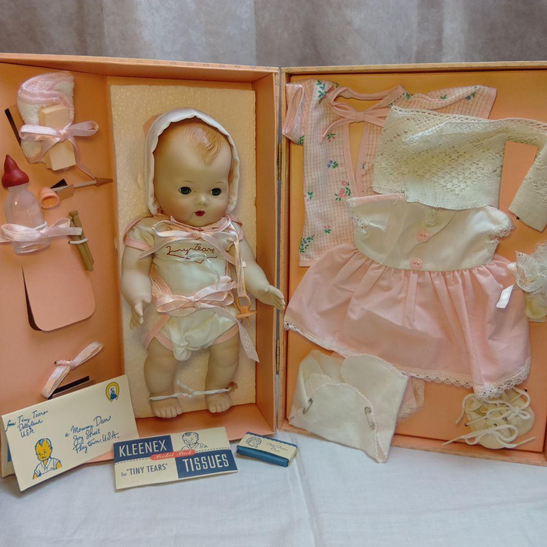 ♥ヴィンテージ　TINY TEARS Baby プレゼンテーションBox♥ Wow! 1970's Tiny tears still in box 😮 - YouTube