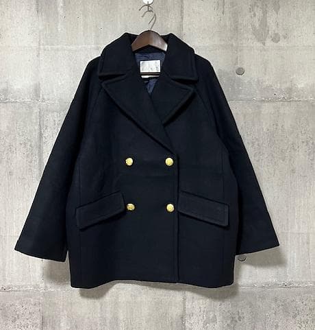 【即配送】RIVE DROITE ラグランPコート ネイビー リヴドロワ RIVE DROITE（リヴドロワ） コート ピーコート レディース ラグランP