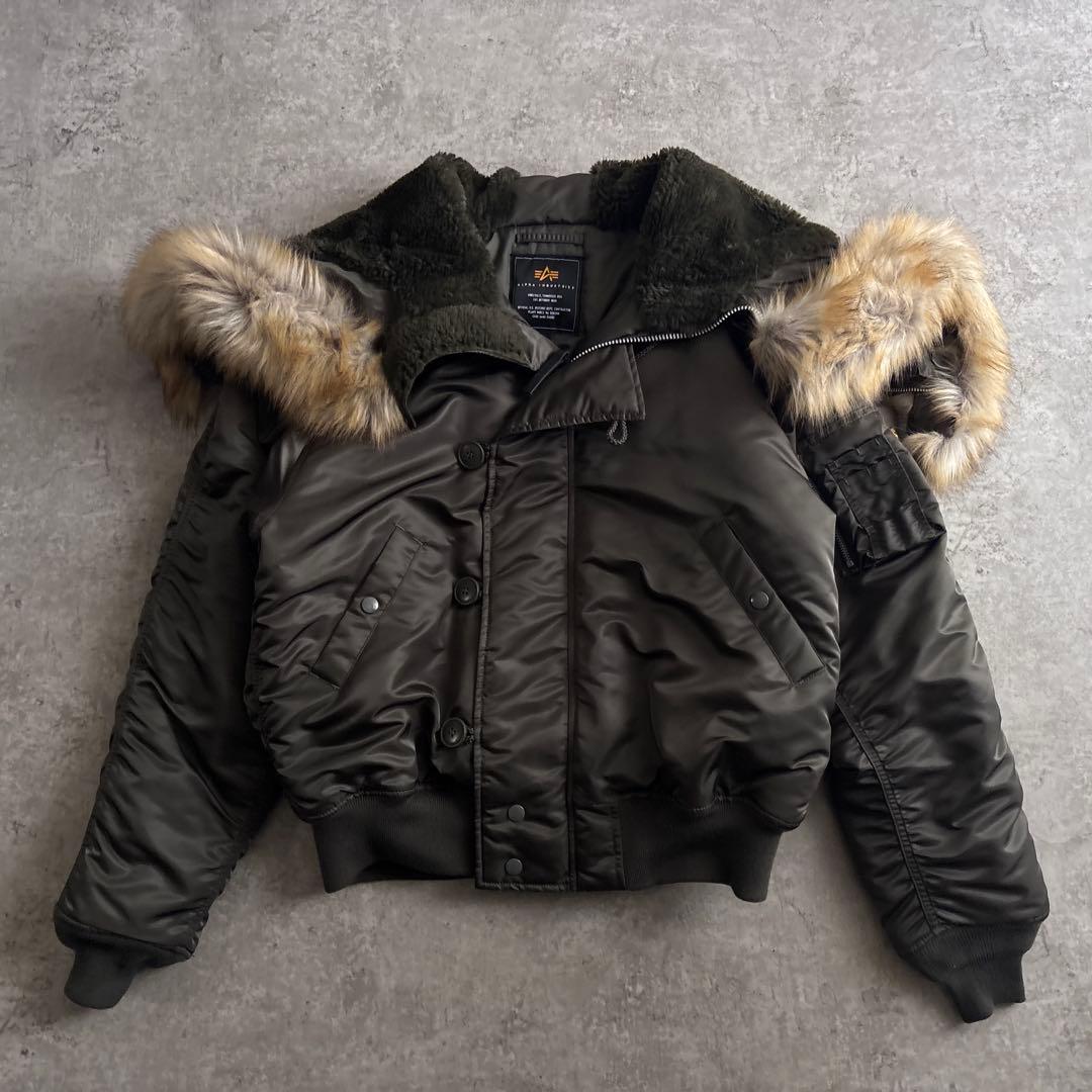 極美品■ALPHA INDUSTRIES【L】N-2B フライトジャケット Alpha Industries（アルファ・インダストリーズ） アウター ジャケット
