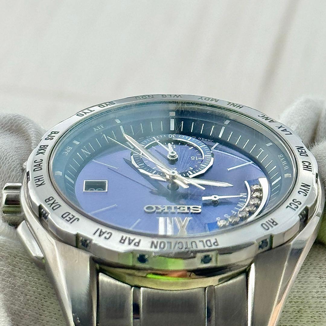 ☆500本限定☆542 セイコー ブライツ 7Pダイヤ デュアルタイム - メルカリ