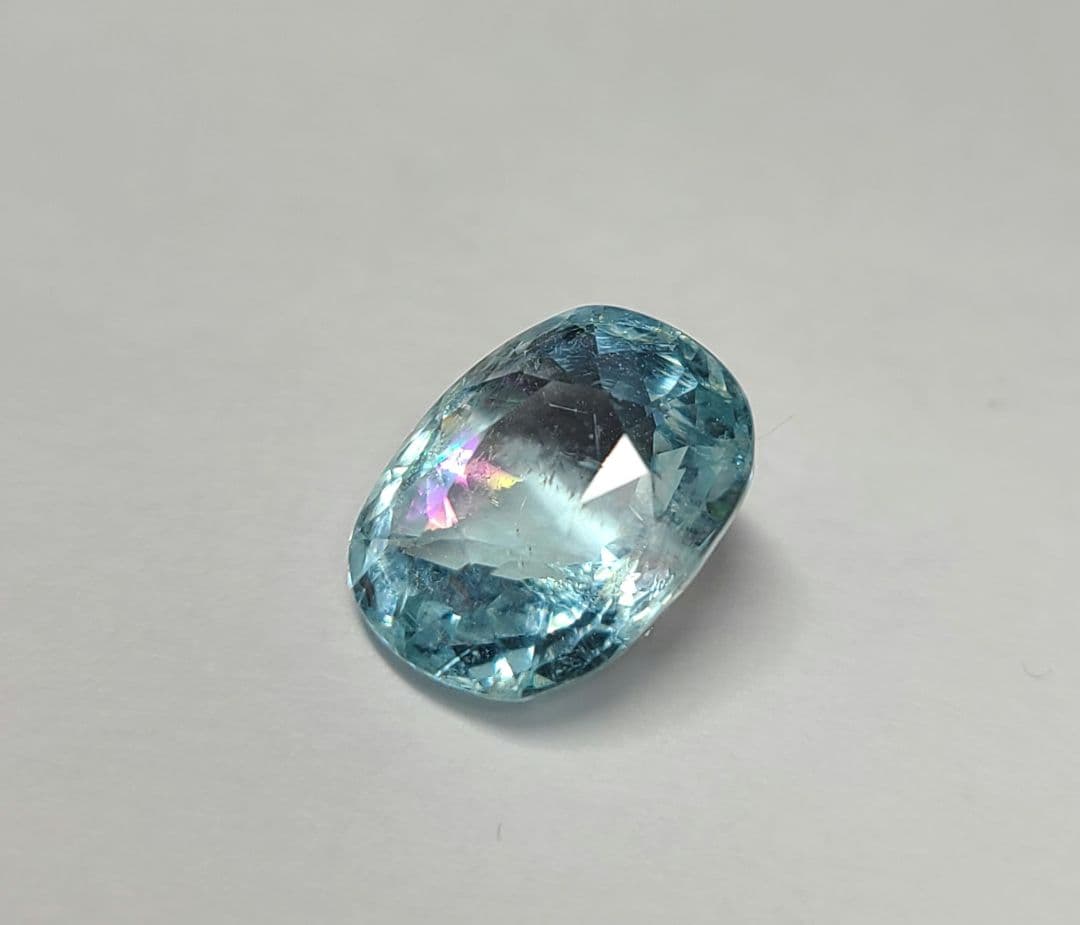 美しい海のレインボー☆非加熱アクアマリンレインボーInk入り☆