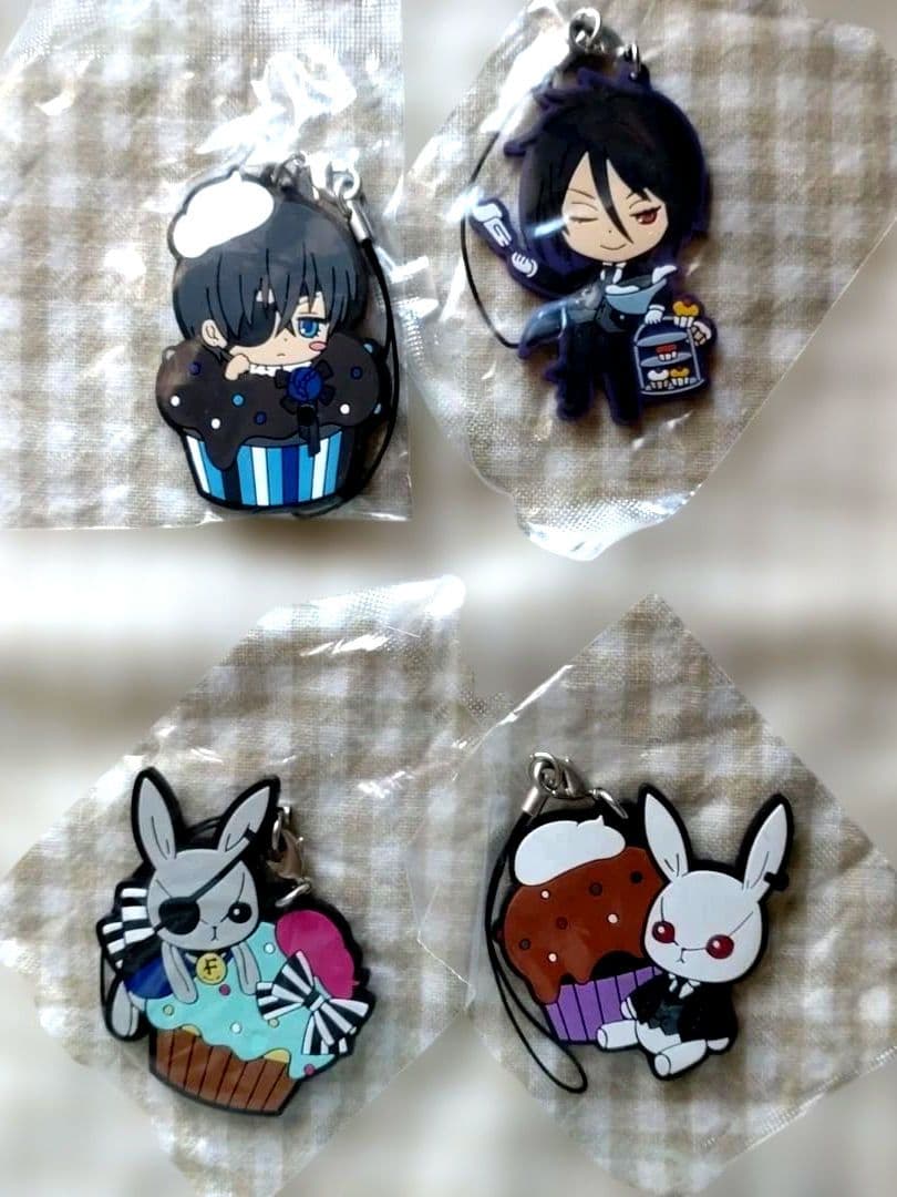 黒執事 ラバーストラップセット - メルカリ