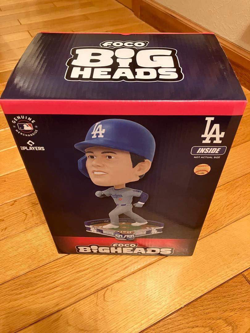 大谷翔平　ビック　ボブルヘッド　50 50 達成　スタジアム　シリアルナンバー 楽天市場】【即納】【全世界5050個限定】【50/50達成記念】【米国限定
