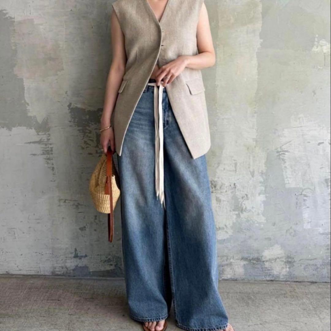 【Plage】 プラージュ　RIAM SUPER LOOSE デニム　36 WEB限定追加》R'IAM SUPER LOOSE デニム 3（デニムパンツ・ジーンズ