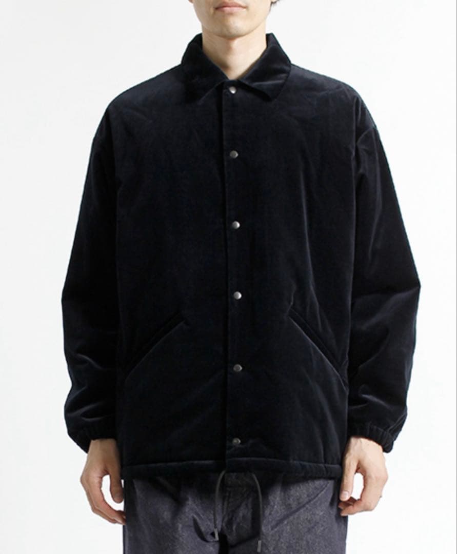 Graphpaper グラフペーパー ポントーリオ ベルベット コーチジャケット