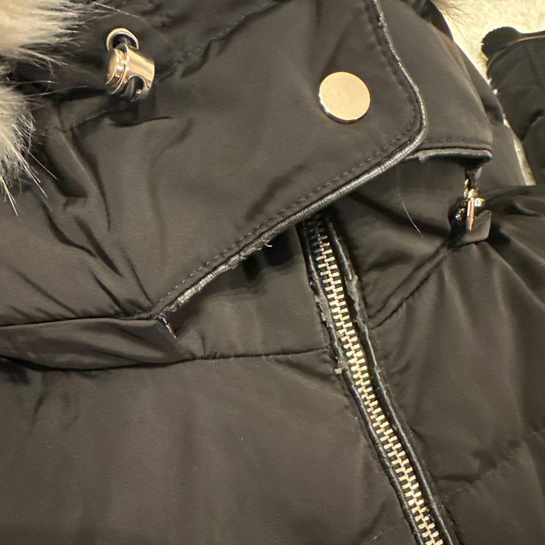 3WAY ZARA ザラ ダウンコート ファー付き ブラック ボア M⑤ - メルカリ