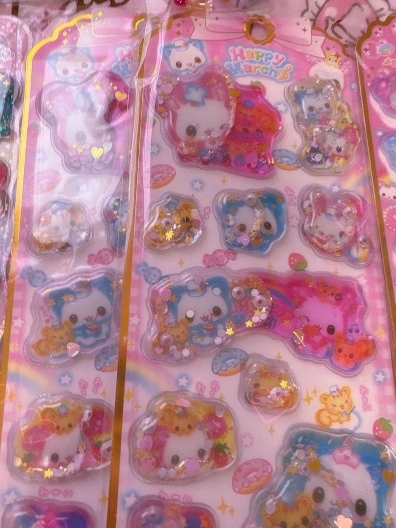 まとめ売り らびちゃん 平成女児シール キャンディツインズ 平成はっぴ