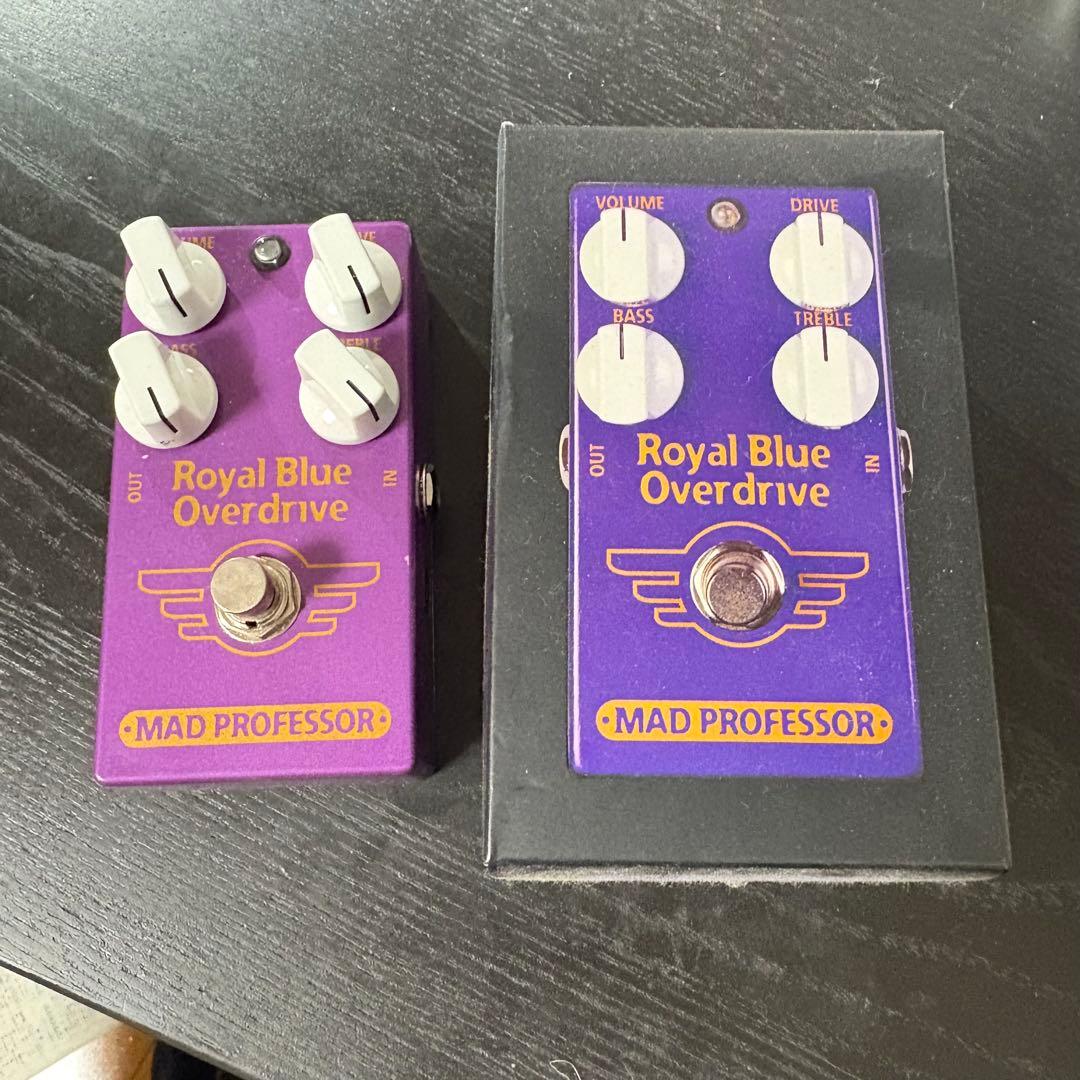  Blue Overdrive MAD PROFESSORエフェクター Royal Blue Overdrive Pedal | Mad Professor Amplification