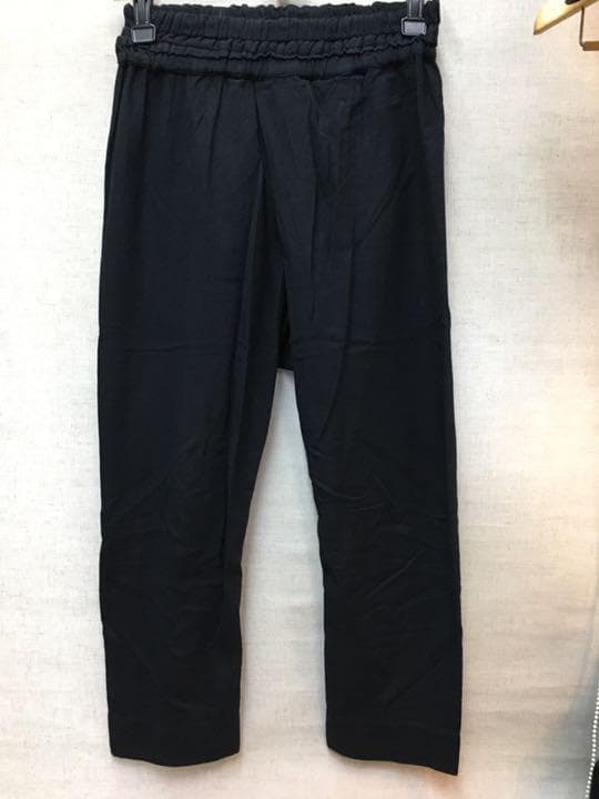 yaa!! パンツ テルセイロ terceiro 石田ゆり子 テーパード黒ウール