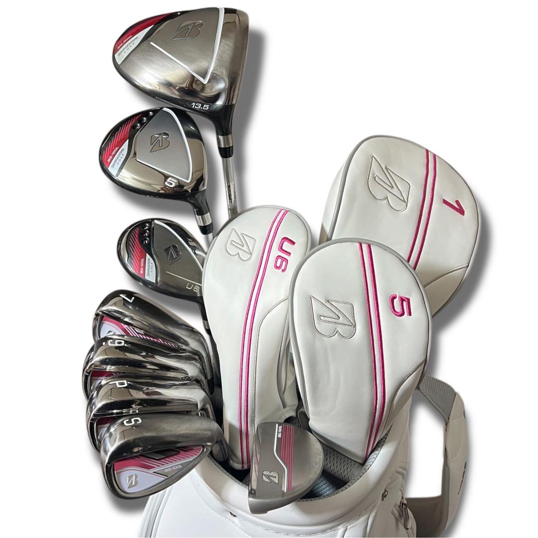 豪華 美品 初心者 ブリジストン レディースクラブ8本セット BG-100L 楽天市場】ブリヂストン レディース BG100L ゴルフクラブ 8本セット
