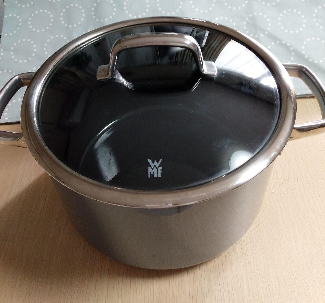 今週末限定 WMFフュージョンテックプラチナムハイキャセロール 24cm