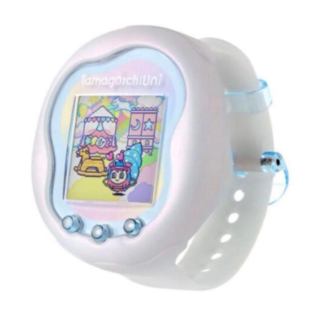 BANDAI Tamagotchi Uni たまごっち ユニ プリズムホワイト Tamagotchi Uni Prism White | ITEM | たまごっち公式サイト