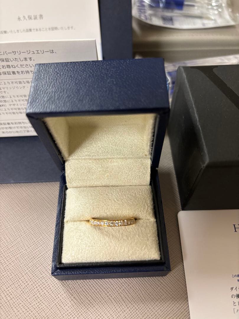 ヴァンドーム青山 アニバーサリーオーダーリング 永久証明書付き