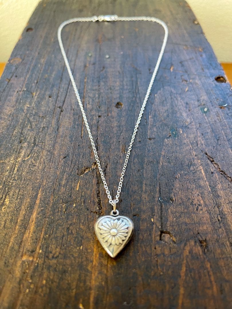 40s 向日葵 ひまわりスウィートハートジュエリーヴィンテージ