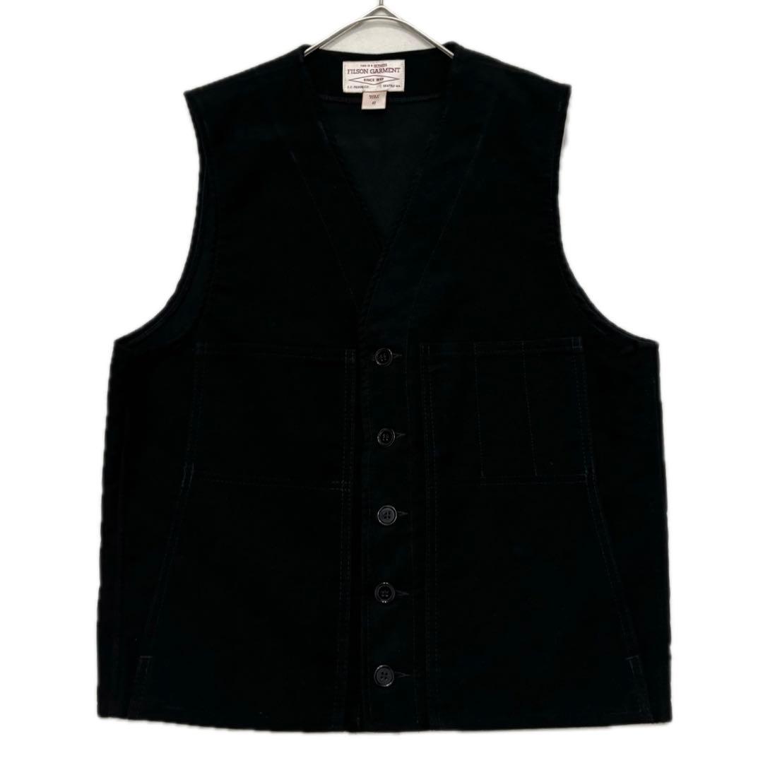 FILSON モールスキン ベスト ワーク ハンティング 42 XL マッキーノ FILSON（フィルソン） マッキーノ ウール ベスト ソリッドカラー