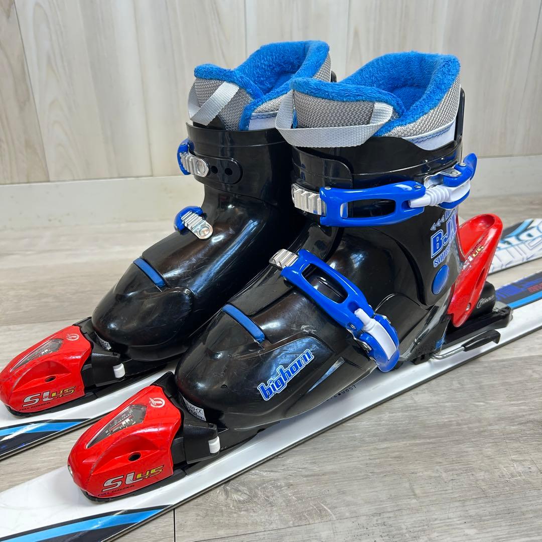【キッズスキー】ハート　スキーセット　128cm big horn 22.0cm