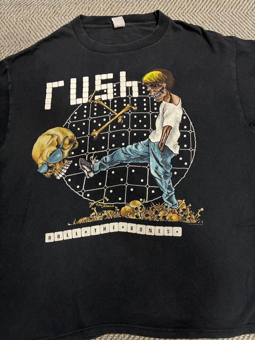 90s 1991年 RUSH PUSHEAD Tシャツ ラッシュ USA古着 - メルカリ