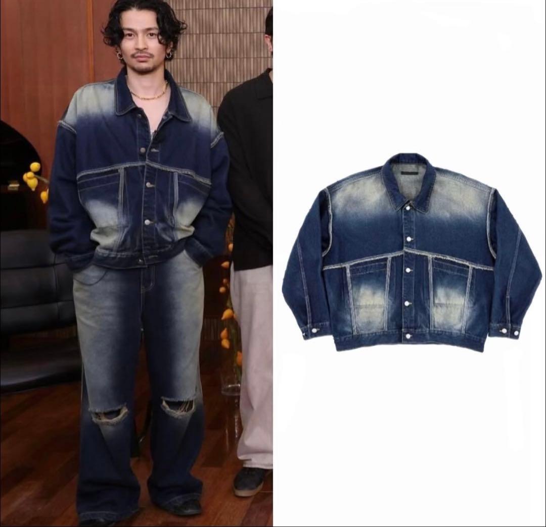 常田大輝着用 デニムジャケット - メルカリ