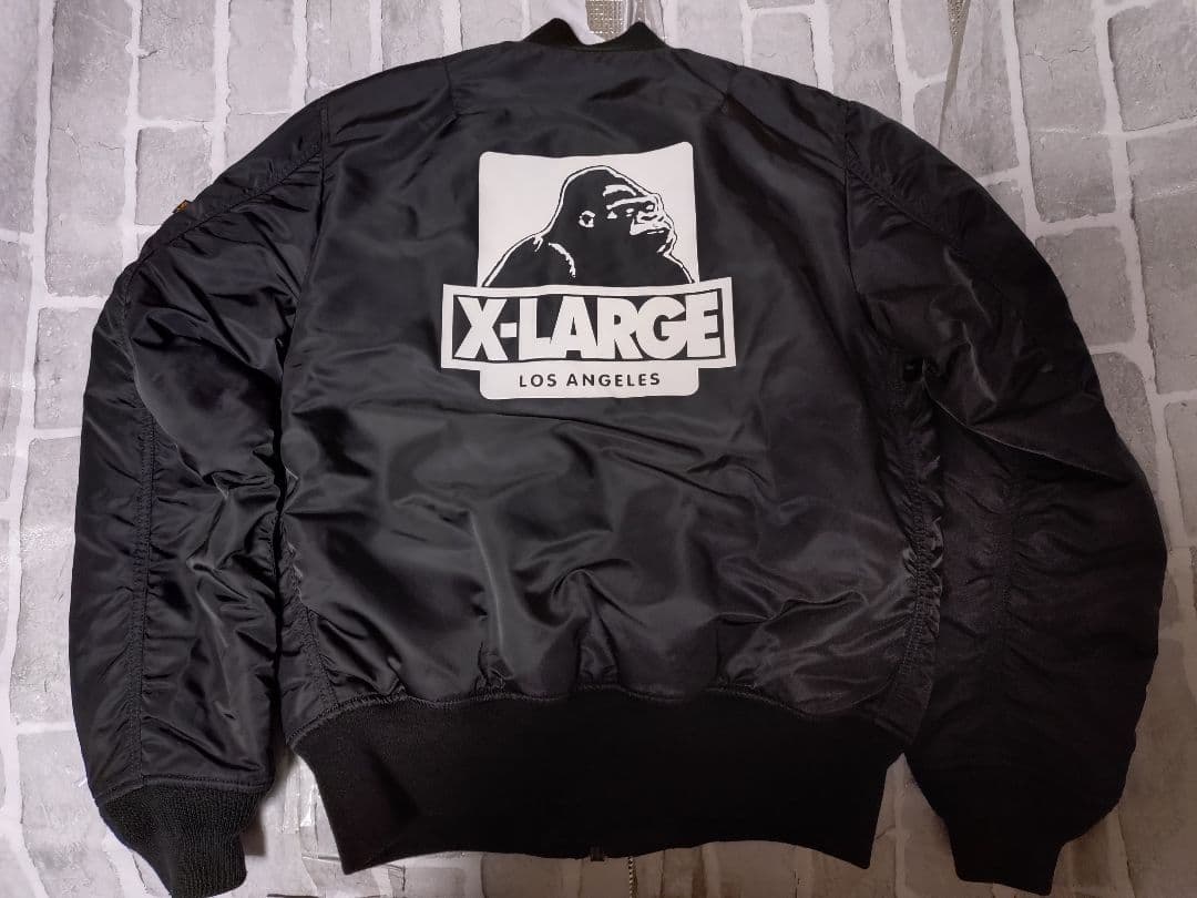 美品】【XLサイズ】【エクストララージ✖アルファ】【人気ブラック