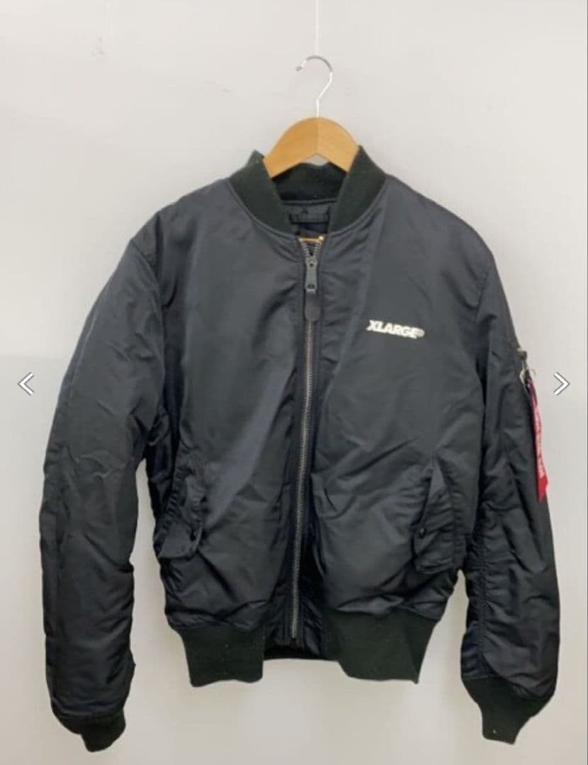 美品】【XLサイズ】【エクストララージ✖アルファ】【人気ブラック
